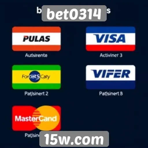 Métodos de pagamento disponíveis no bet0314